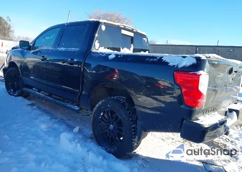 2018 Nissan Titan Sl из США, поврежденный, VIN 1N6AA1E57JN534075